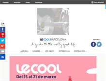 Tablet Screenshot of barcelona.lecool.com