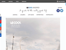 Tablet Screenshot of madrid.lecool.com